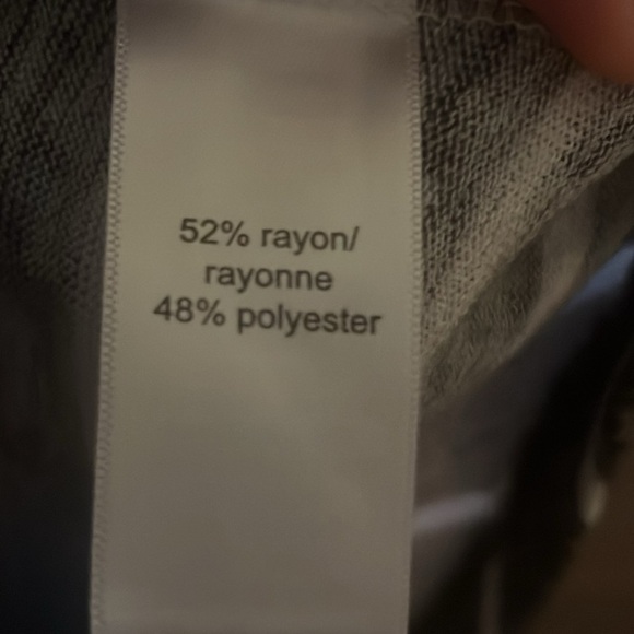 24/7 Maurices black & white horizontal striped 3/4 length sleeve women’s shirt S - Picture 8 of 9